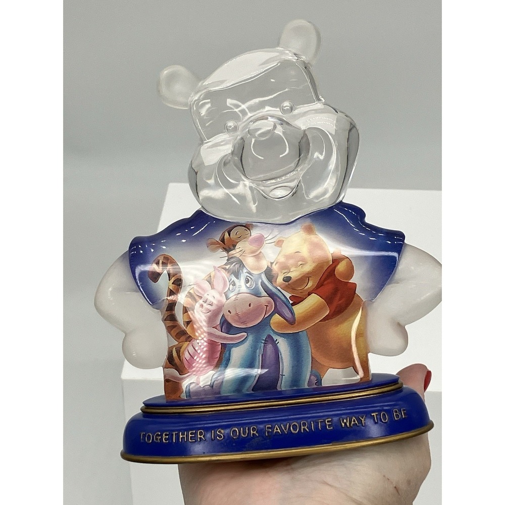 Disney Pooh Bradford Exchange Figurine Friendship‎ Limited Edition Decor Statue